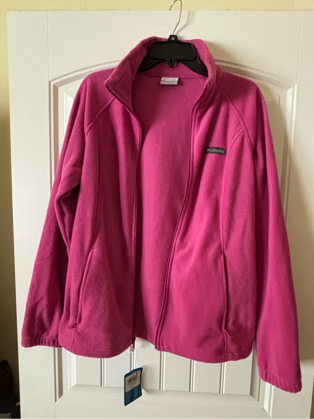Columbia Women's Hot Pink Full‑Zip Fleece Jacket